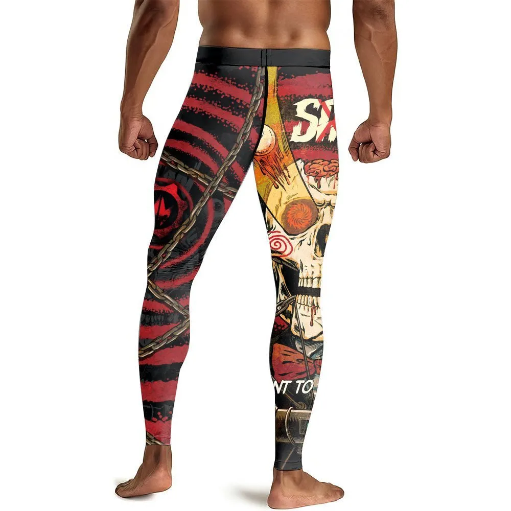 Wanna Play A Jigsaw Game Men's Compression Leggings
