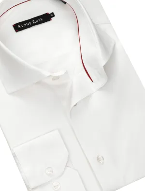 White Dry Touch Long Sleeve Shirt