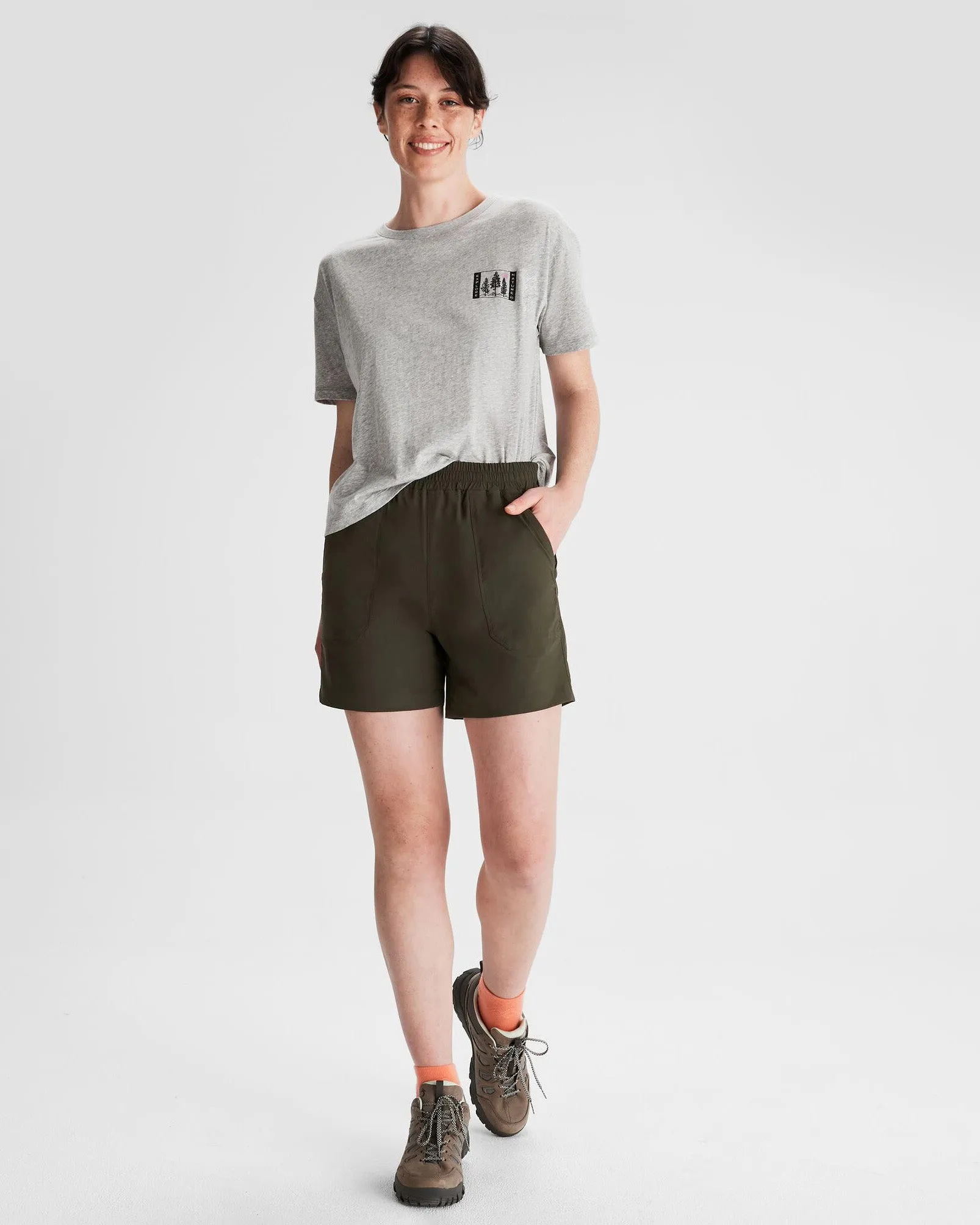 Women's Miro 5"  Shorts - Dark Moss